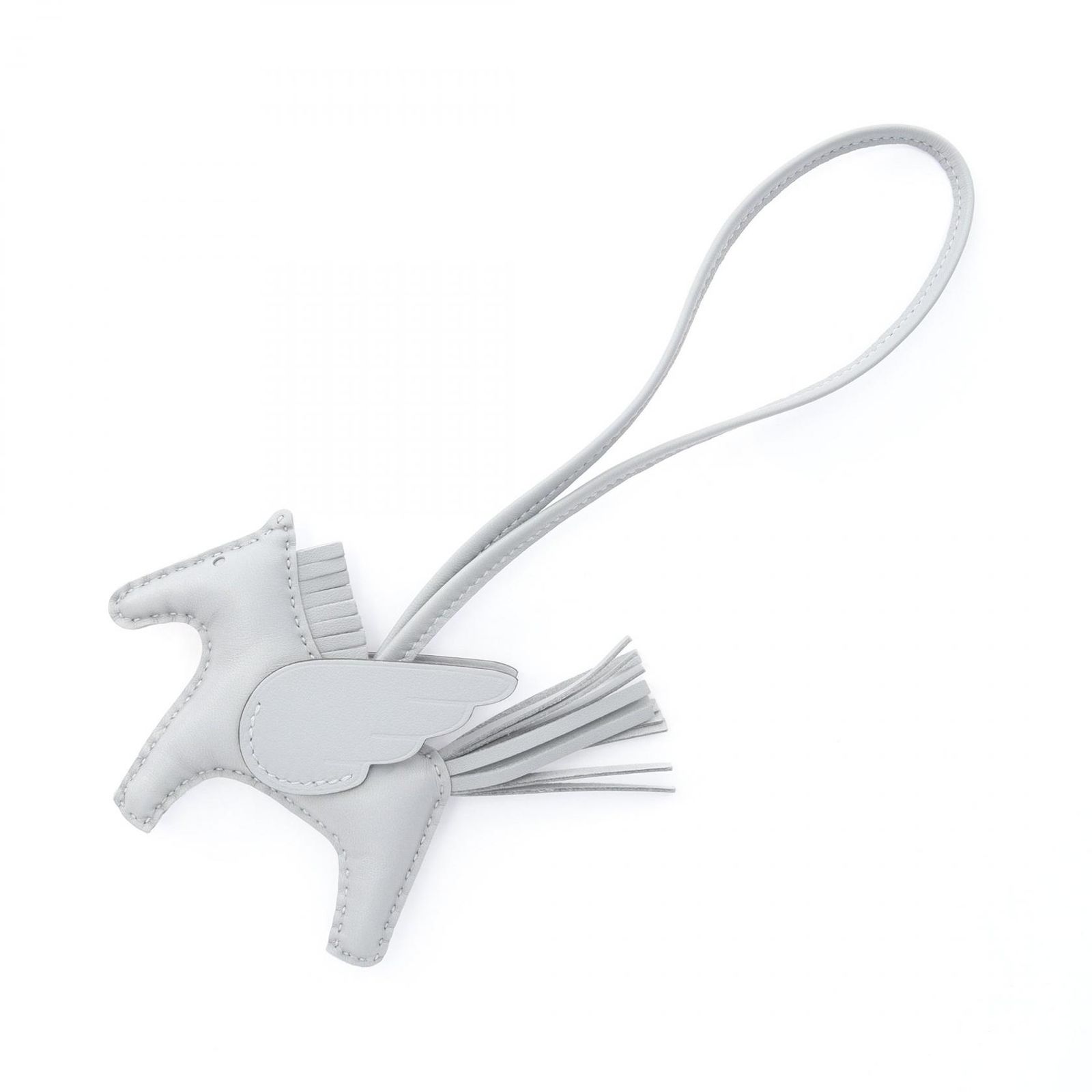 エルメス HERMES チャーム ロデオペガサスPM グリパンタン レザー ロデオペガサスPM グリパンタン レディース ♥