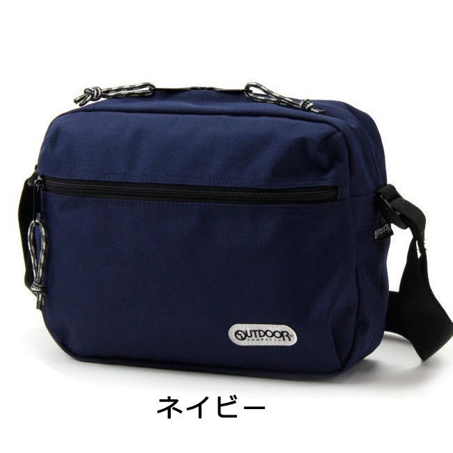 アウトドアプロダクツ ショルダーバッグ 横型ショルダー ネイビー