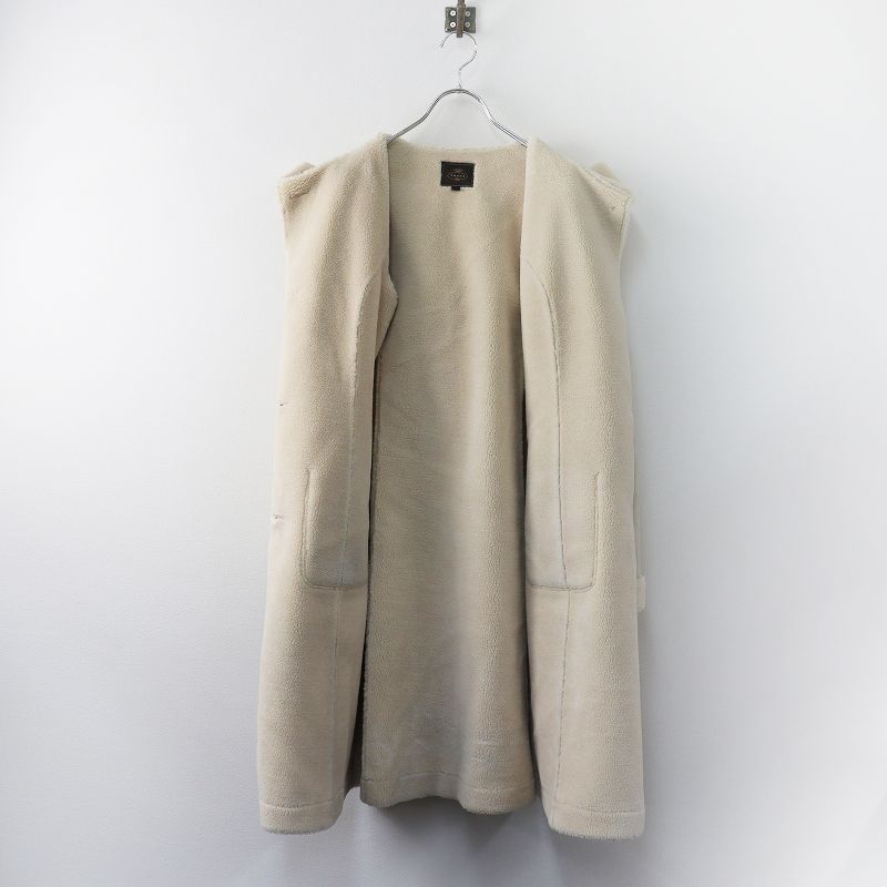 トッカ TOCCA 2022AW フェイク ムートン フーデッド COSMIC