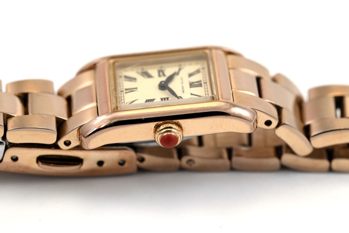 UNITED ARROWS ユナイテッドアローズ レクタンギュラー GOLD