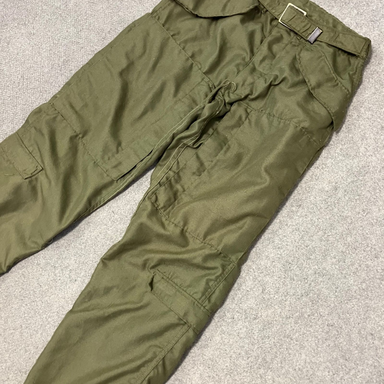 P2394 US ARMY 米軍 ヘリクルーパンツ NAM戦 希少 ベルト付き - メルカリ