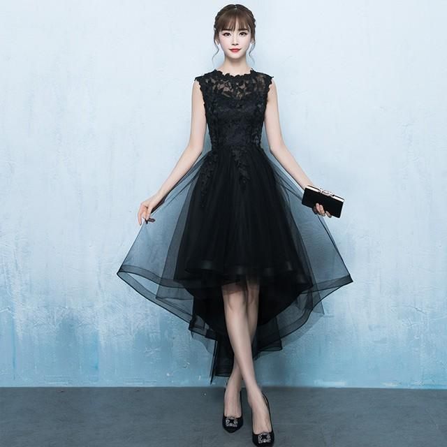 イブニングドレス ゴールド 演奏会 シルバー Aライン ブラック ドレス