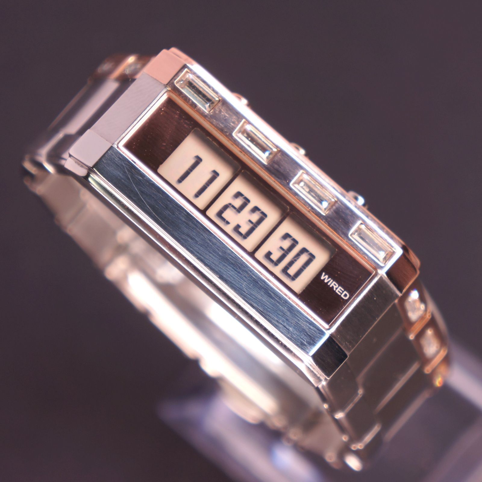 希少稼働品】SEIKO WIRED W543-0AA0 ピンクゴールド 電池交換済 - メルカリ