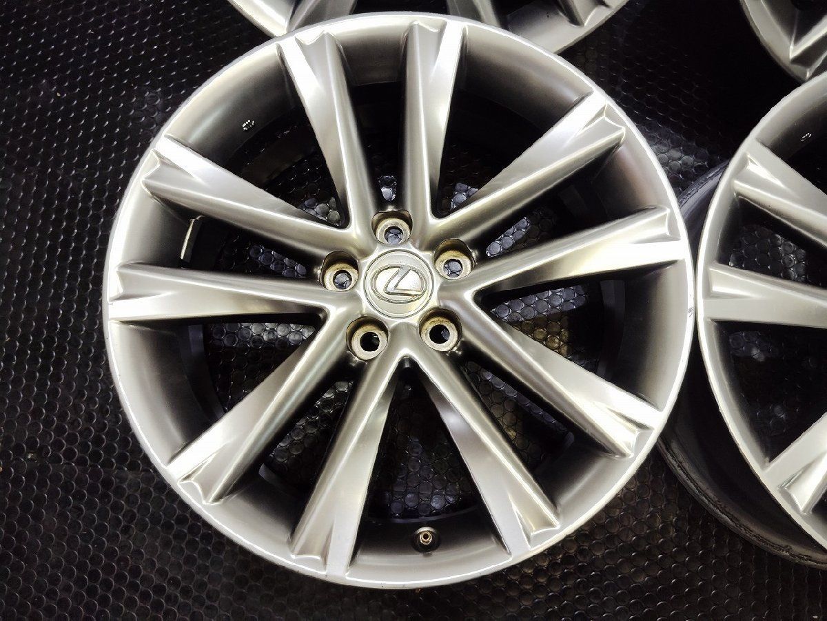 お見逃しなく! レクサス RX 10系 純正ホイール 19インチ 4本 7.5J5HPCD114.3 35 ハイグロス アルファード流用可 VHM775