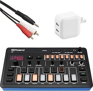 Roland ローランド|AIRA Compact J-6 CHORD SYNTHESIZER USB電源アダプター ＆ ステレオミニ‐RCAケーブル 1.5m セット