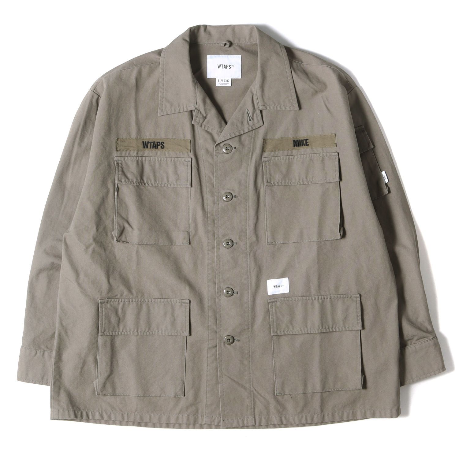 JUNGLE LS / SHIRT.COTTON.SATIN ジャングル シャツ