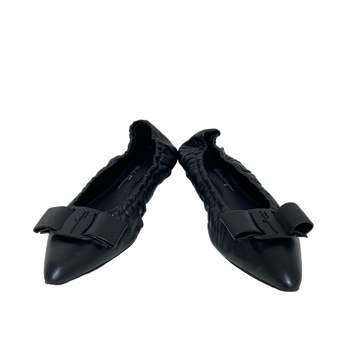 美品 Salvatore Ferragamo フェラガモ フラットシューズ FERRAGAMO/SalvatoreFerragamo(サルバトーレフェラガモ