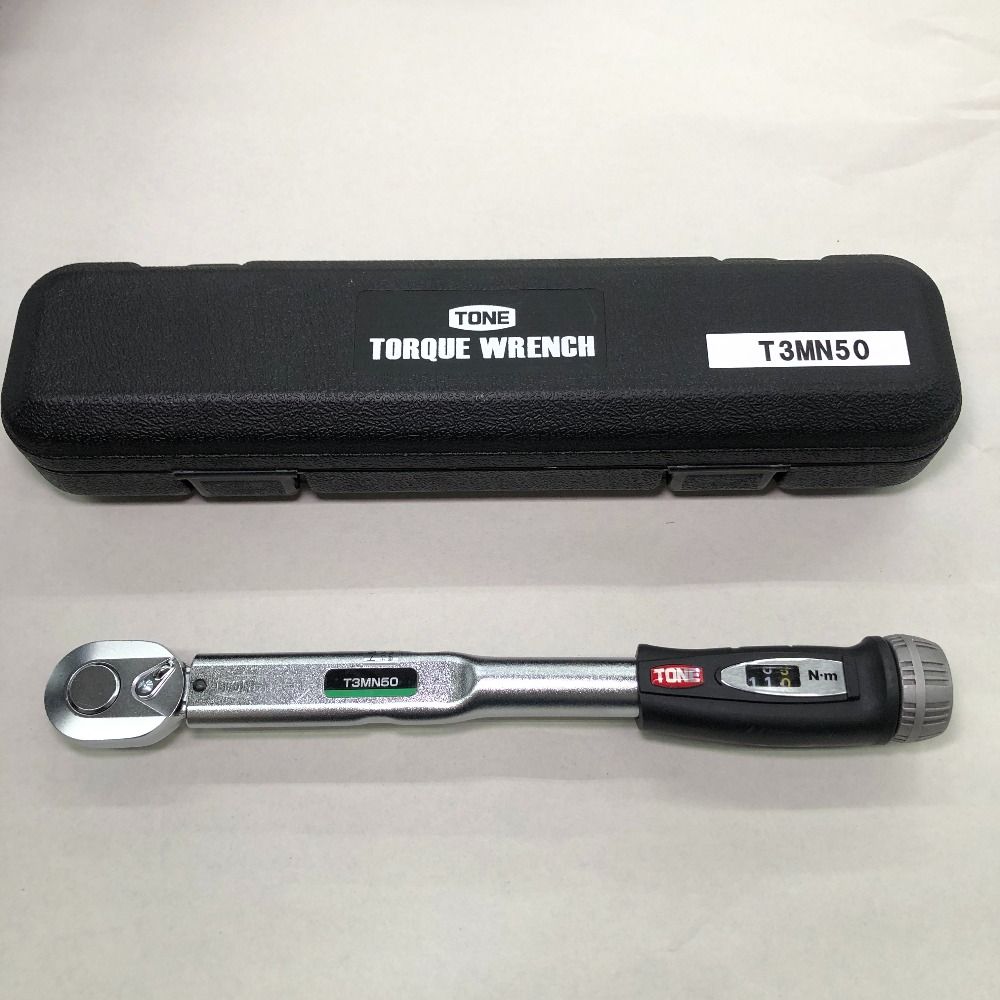 TONE トネ 工具 ハンドツール デジタルトルクレンチ T3MN50 ブラック