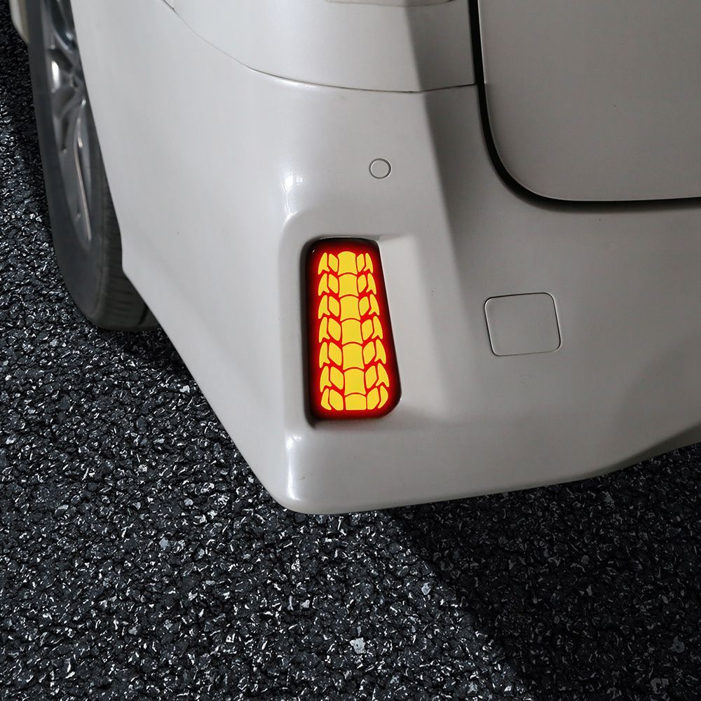 流れるウインカー内蔵 バンパーLEDブレーキランプ