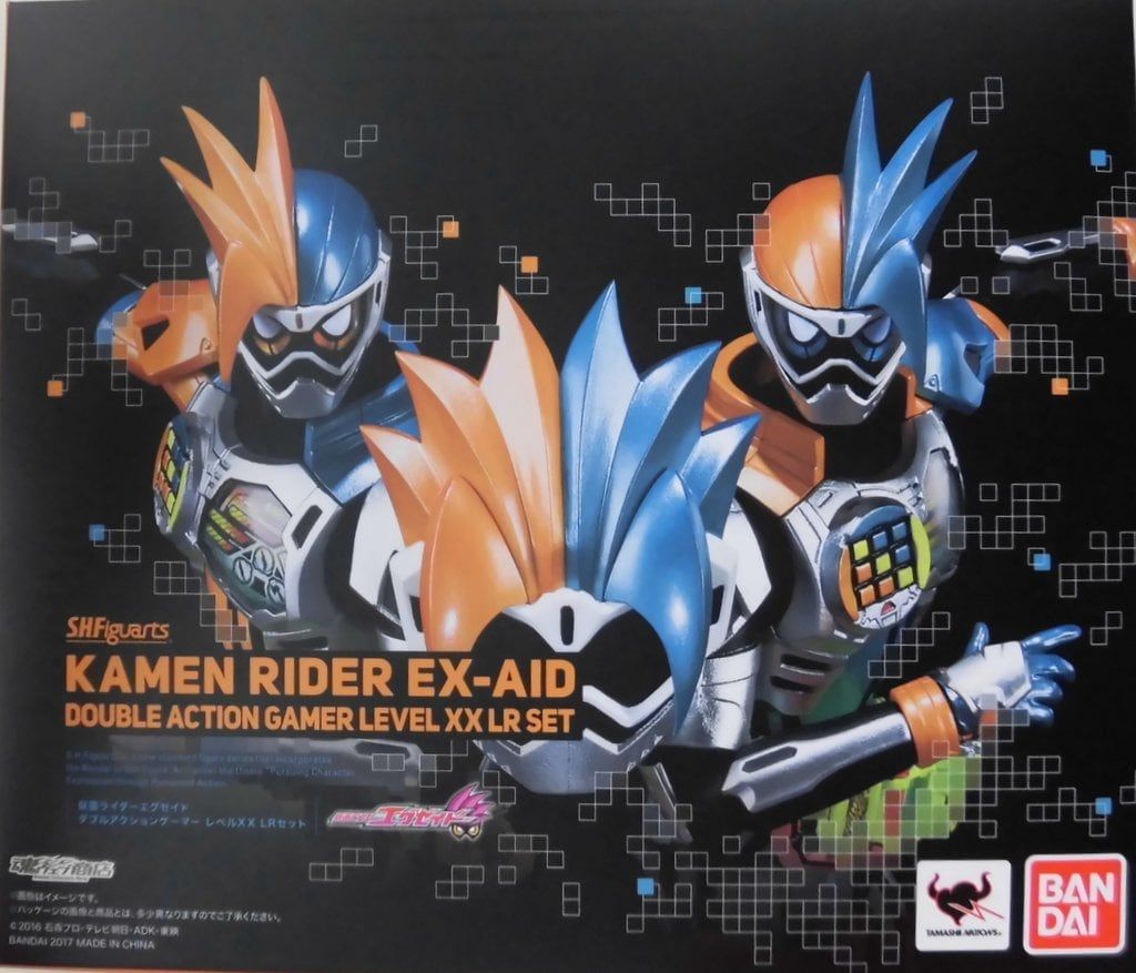 バンダイ S.H.Figuarts 仮面ライダーエグゼイド 仮面ライダーエグゼイド　ダブルアクションゲーマー レベルXX LRセット
