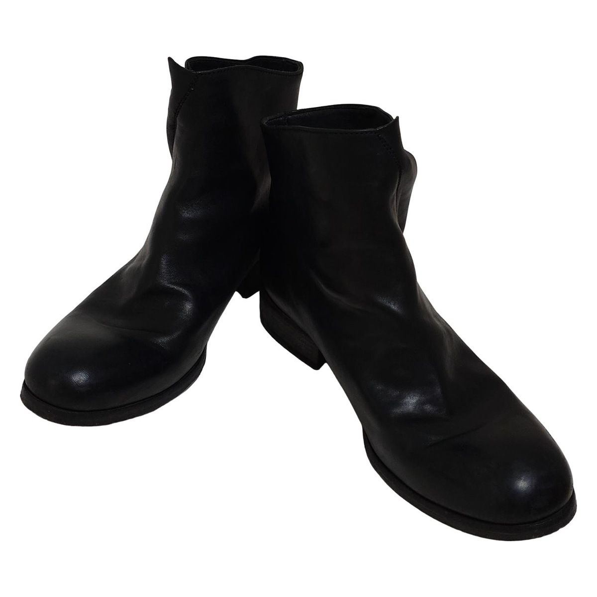 officine creative オフィチーネクリエイティブ ショートブーツ 38 レディース - 黒 レザー