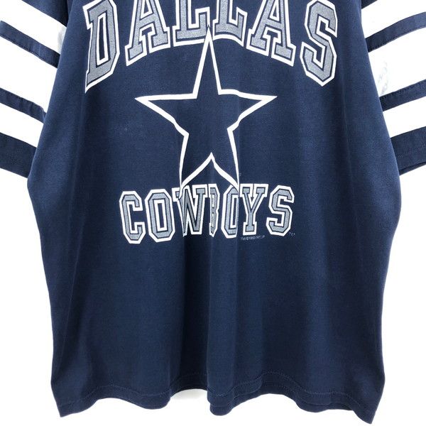 古着】 LOGO 7 フットボールTシャツ NFL ダラス・カウボーイズ USA製 