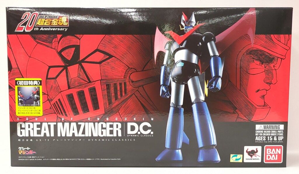 超合金魂 グレートマジンガーD.C GX-73 未使用品 初回特典付き 超合金魂 GX-73 グレートマジンガー D.C. | 魂ウェブ