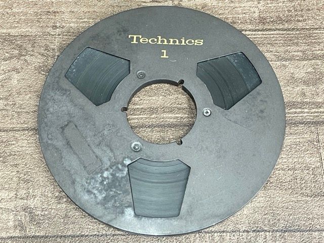 メタルオープンリール 10号 Technics テクニクス RP-10A ブラック オーディオ機器 | 514316