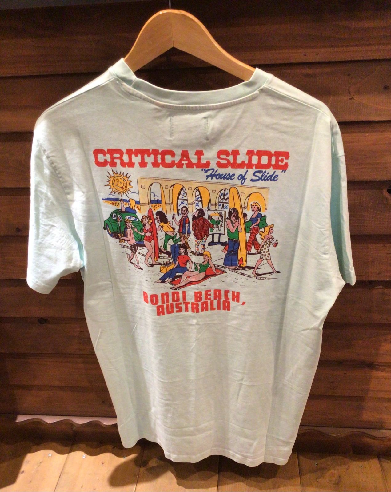 【新品】TCSS Criticalslide ザクリティカルスライドソエティー PAVILION TEE パビリオン  ティー TE25021 ICE アイス M,Lサイズ
