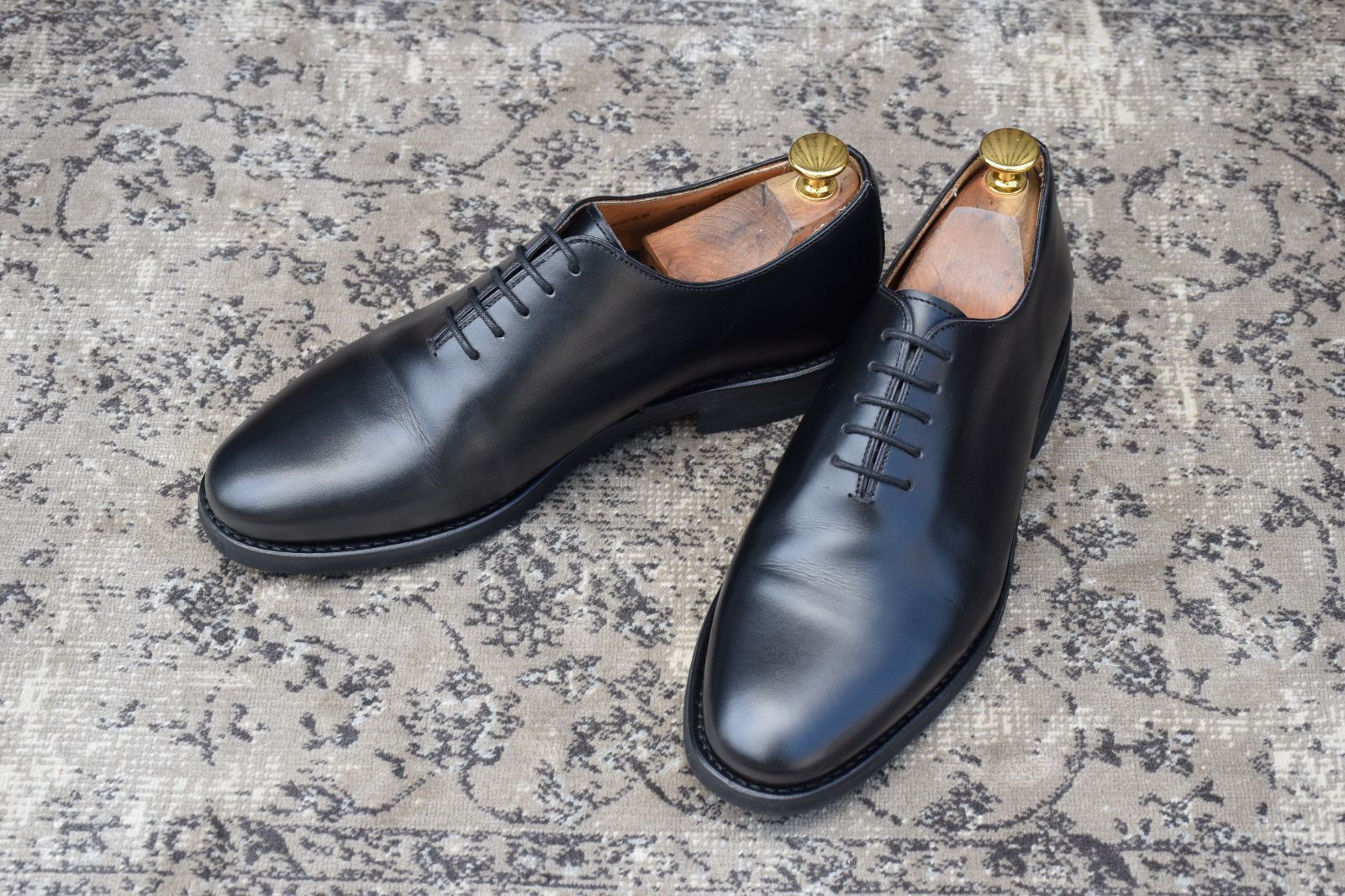 極美品】Berwick1707 バーウィック 5246BCVIBK ホールカット 黒