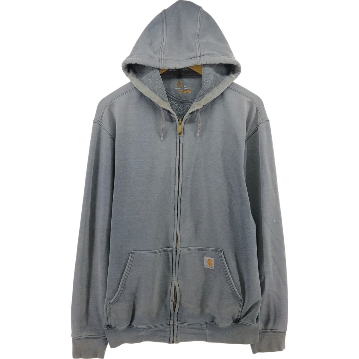 古着 カーハート Carhartt ORIGINAL FIT スウェットフルジップパーカー メンズM相当/eaa511279