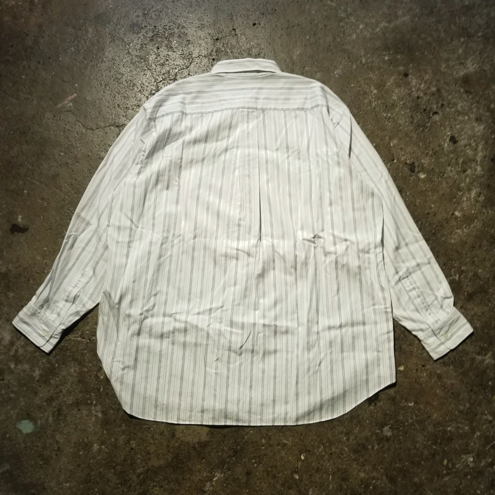 89aw 比翼ストライプシャツ