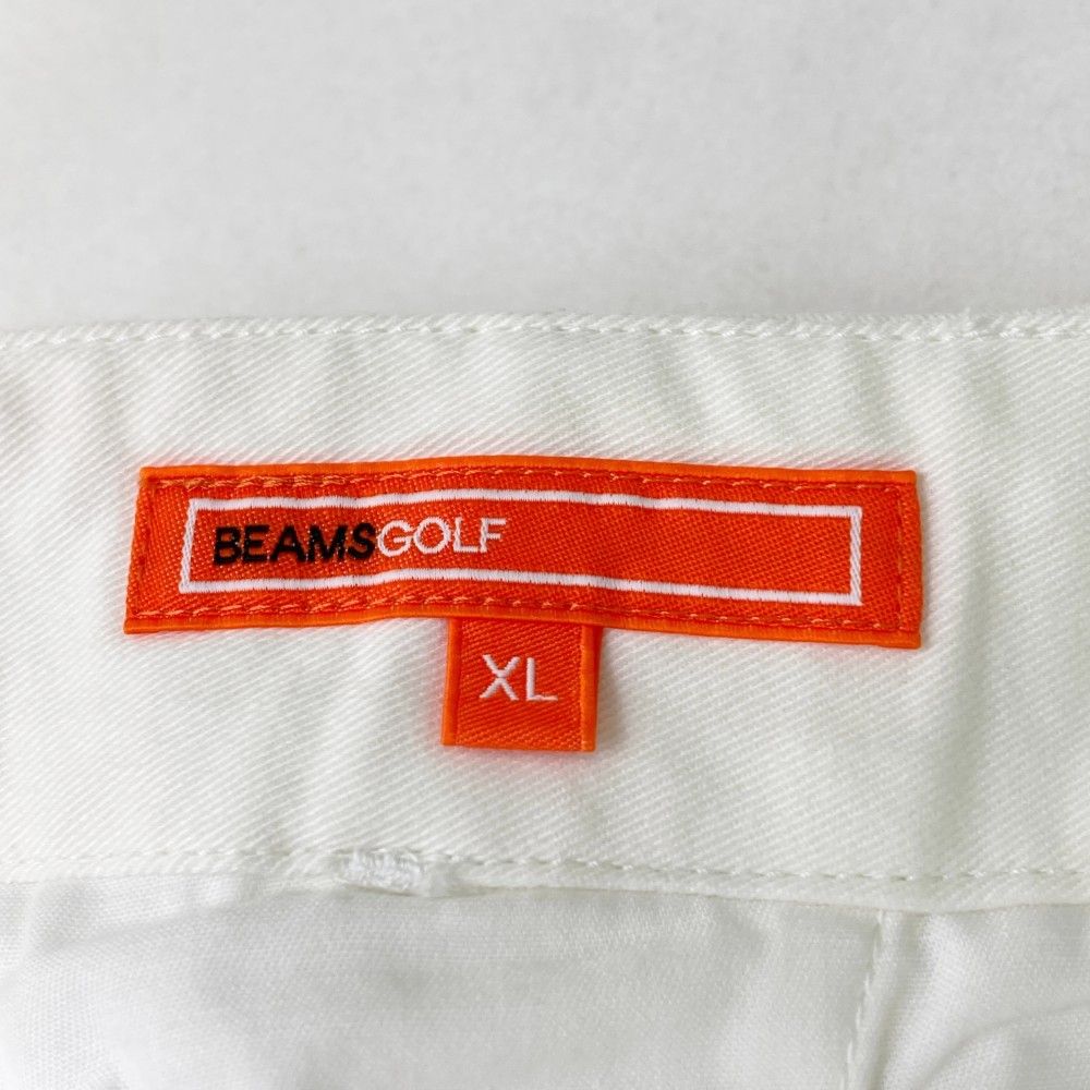サイズ：XL BEAMS GOLF ビームスゴルフ  ストレッチ ロングパンツ  ホワイト系 [240101468269] ゴルフウェア メンズ ストスト サイズ：XL BEAMS GOLF ビームスゴルフ ストレッチ ロングパンツ