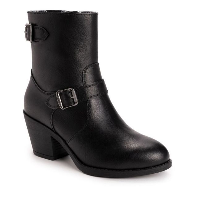 【送料無料】 ムクルクス レディース ブーツ・レインブーツ シューズ MUK LUKS Yellowstone Yeats Women's Ankle Boots Black