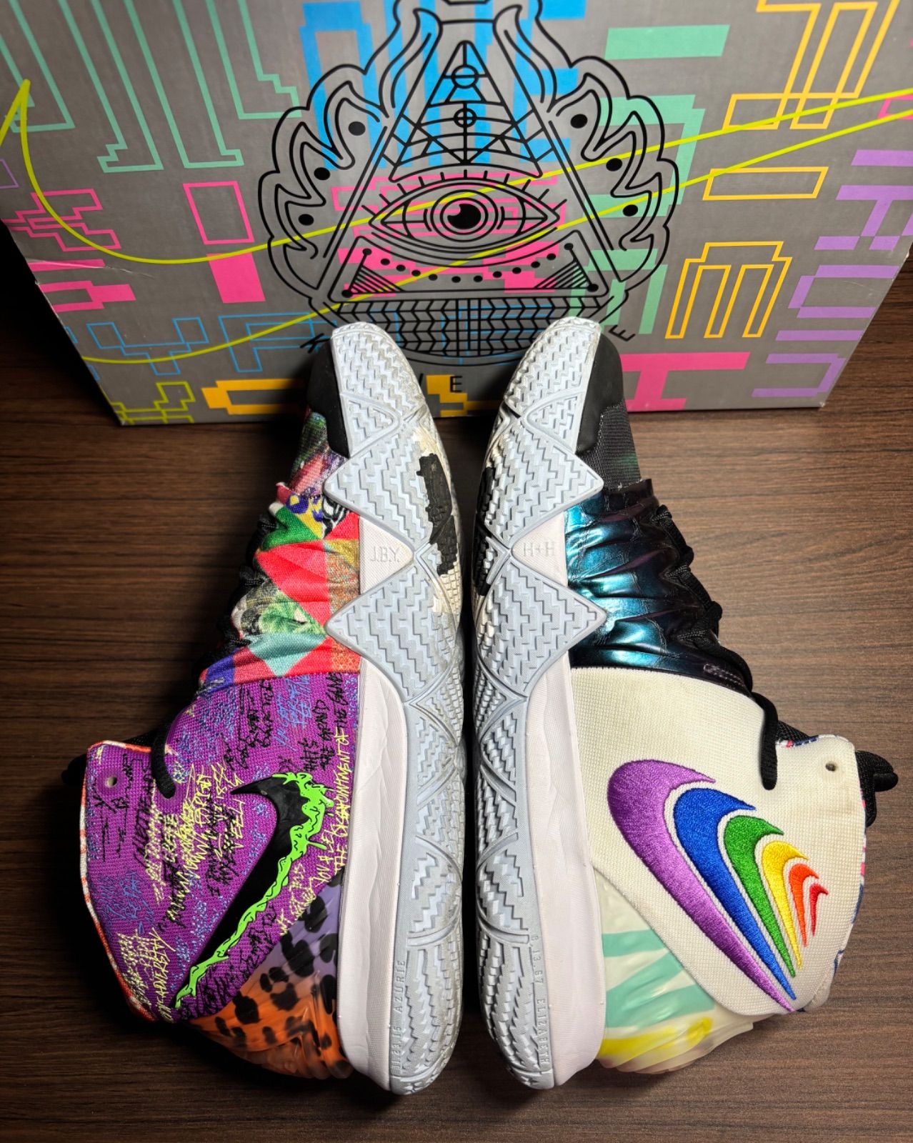 ナイキ カイブリッドS2 パイナップル　中古品　size26.5㎝ ナイキ カイブリッドS2 パイナップル 中古品 size26.5㎝ - メルカリ