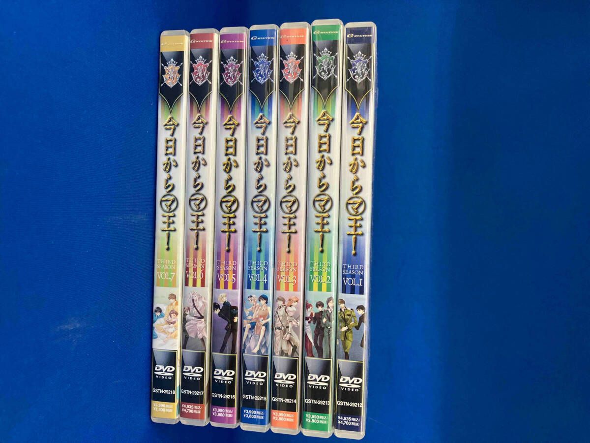 DVD 【※※※】[全7巻セット]今日からマ王! THIRD SEASON VOL.1~7