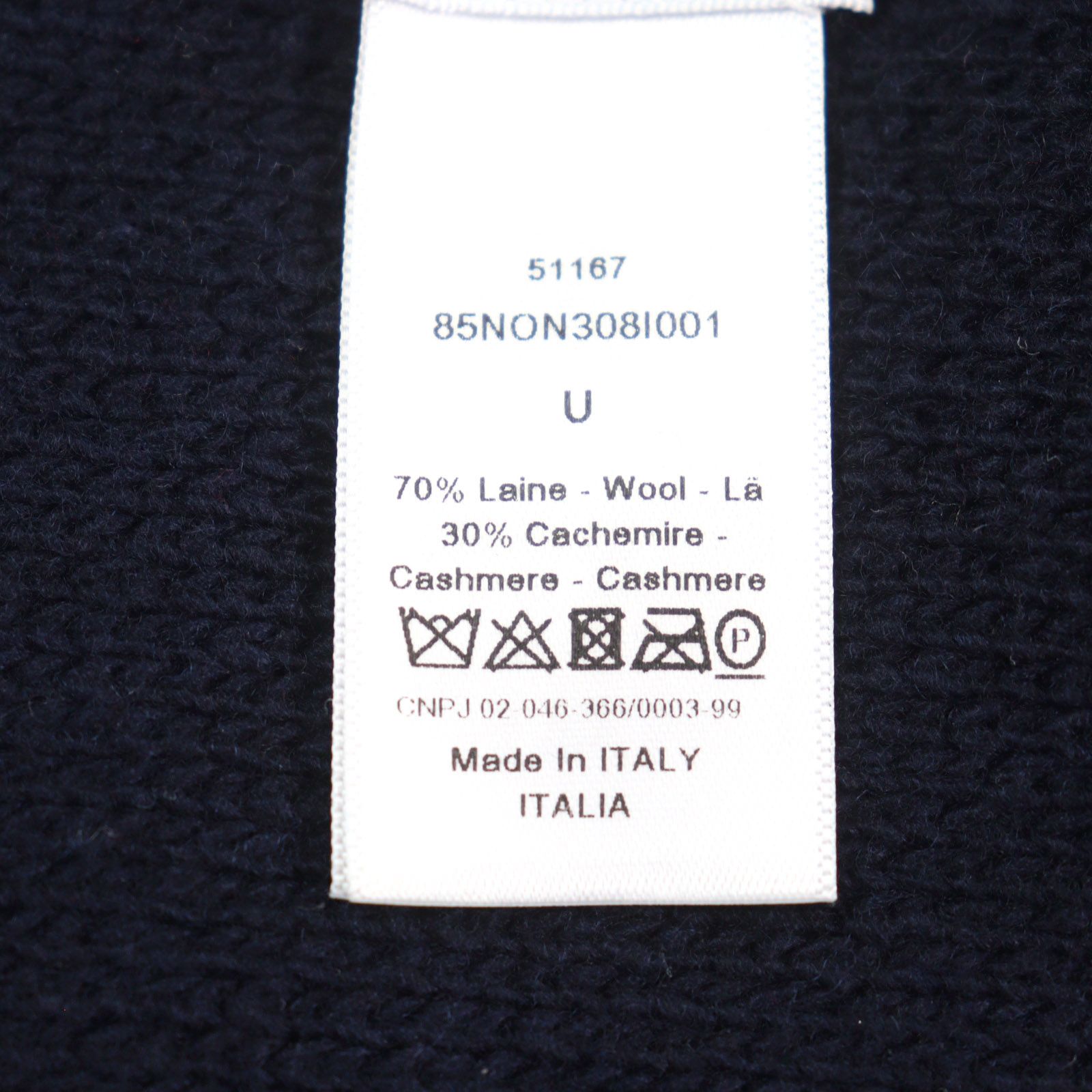 極美品○Christian Dior クリスチャンディオール 85NON308I001  