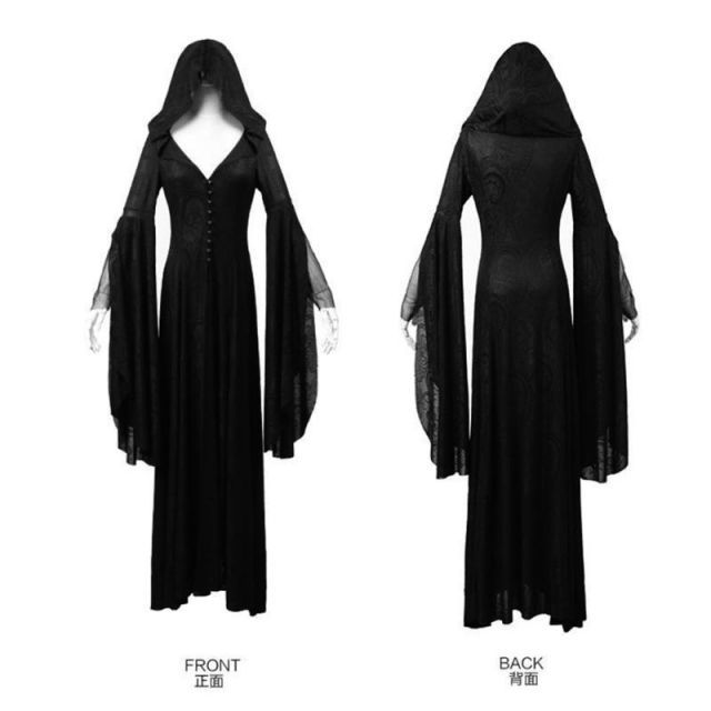 種類3 M|A 黒ドレス メンズ ファッション オシャレ アイテム 撮影 小物 コスプレ ステージ 衣装 フード付き ニット ドレス ハロウィン コスプレ 衣装 女性 コート