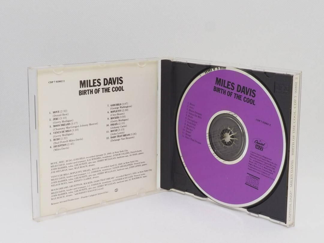 マイルス・デイビス　コンプリート・バース・オブ・ザ・クール　重量盤2LP マイルス・デイビス コンプリート・バース・オブ・ザ・クール