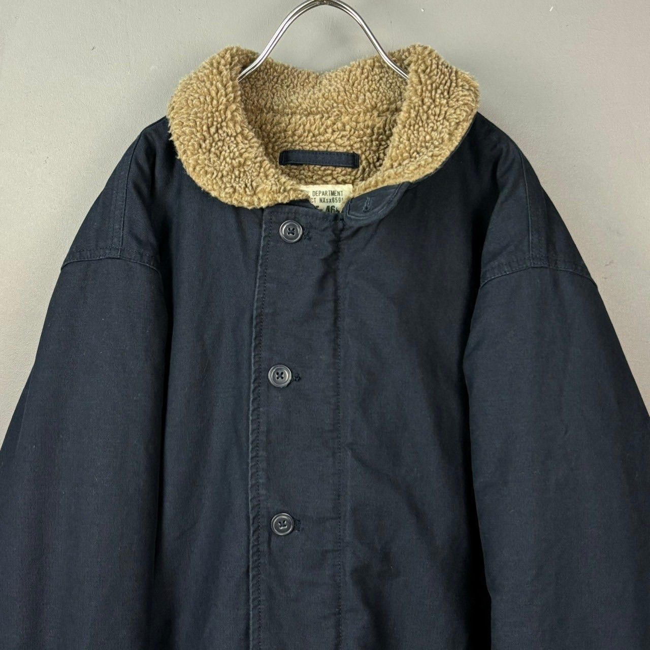 WAIPER ワイパー U.S.NAVY ミリタリージャケット デッキジャケット 裏 