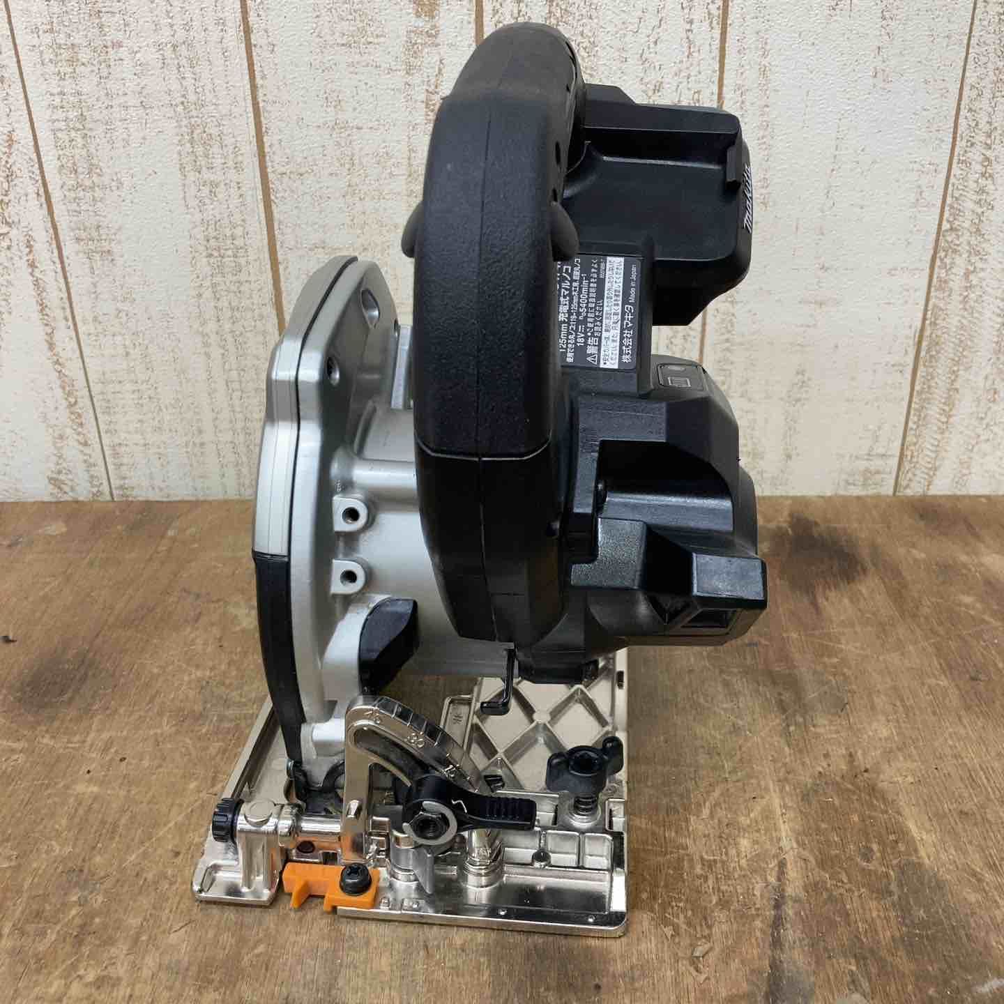 1/2マル 中古品】☆マキタ(makita) 125mm コードレスマルノコ HS474DZB 18V