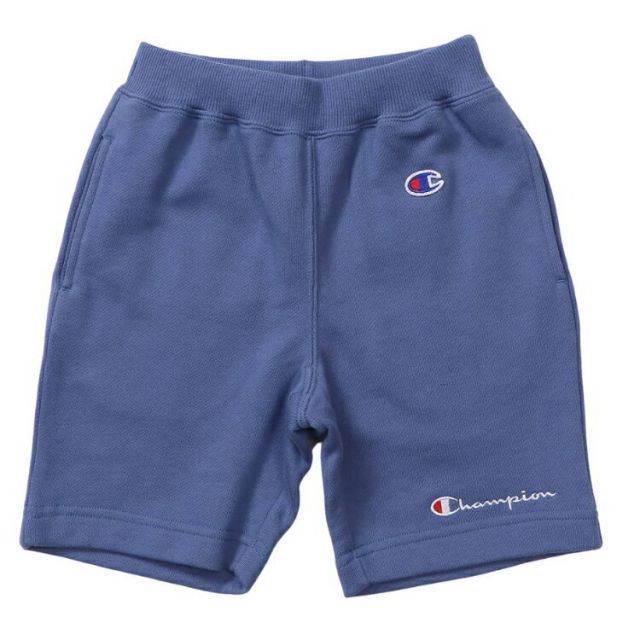 HANES ヘインズ SWEAT SHORT ウィステリアブルー 120サイズ CK-V510 315 | スポーツ 運動 ファッション ウエア ウェア 服 衣類 ボトムス パンツ ズボン ハーフパンツ 半ズボン 機能性 素材 裏毛 スウェ
