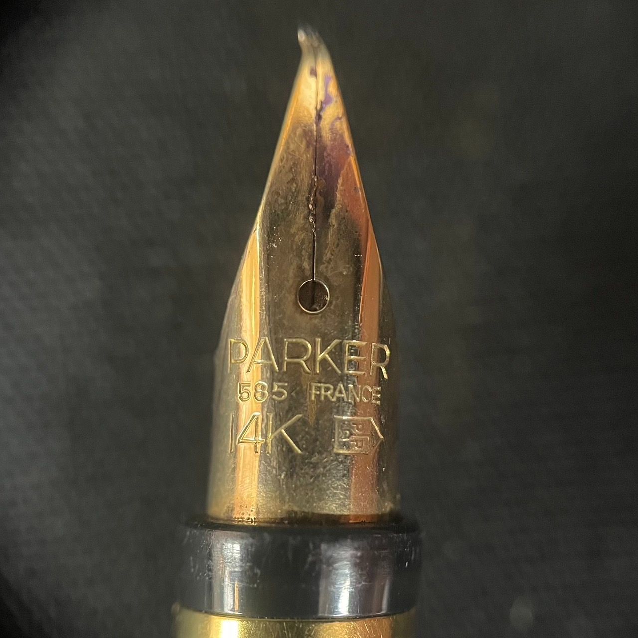 ◎Parker パーカー 万年筆 ペン先14k ケース付 パーカー 万年筆