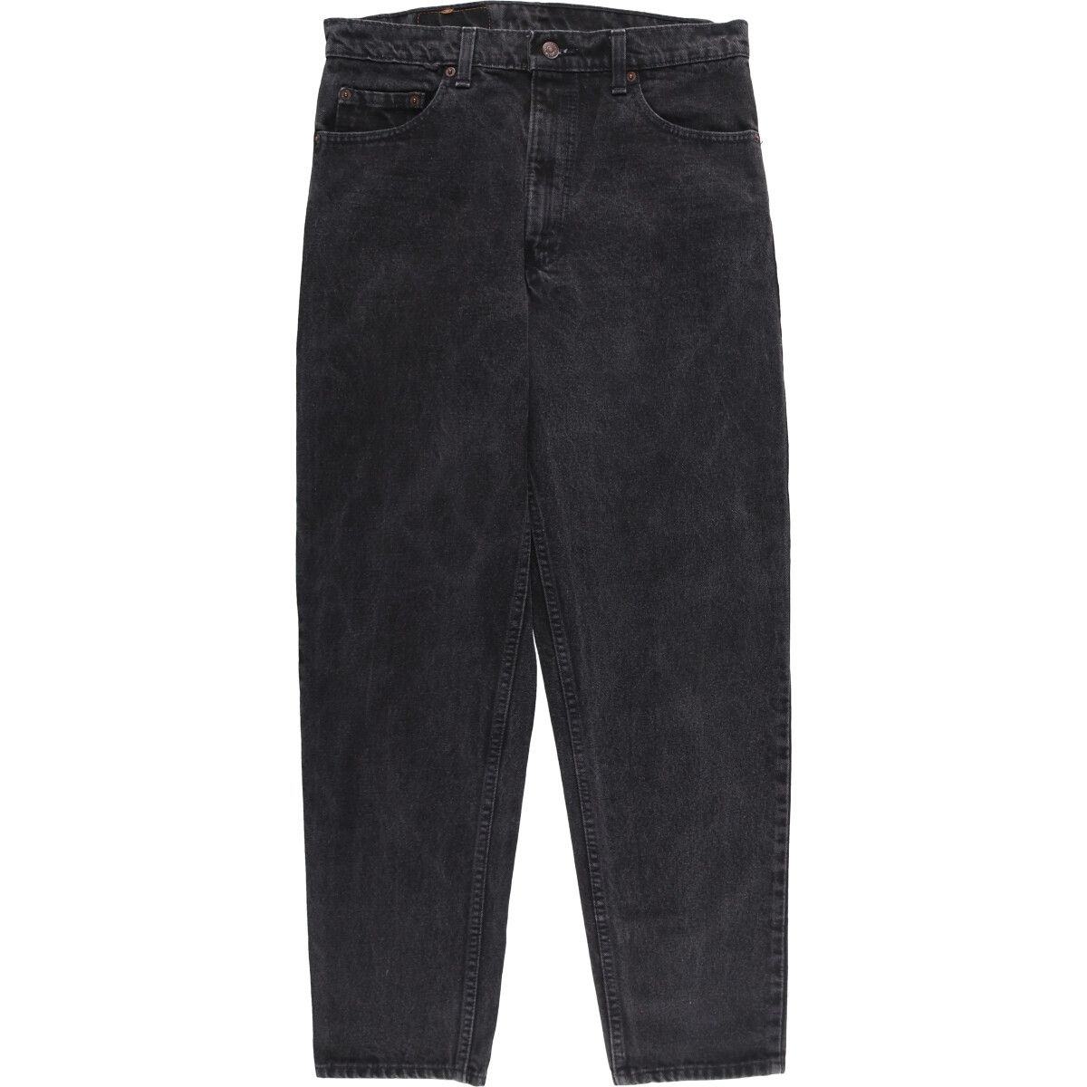 古着 リーバイス Levi s 550 RELAXED FIT TAPERED LEG ブラックデニム テーパードデニムパンツ メンズw33相当|eaa553737