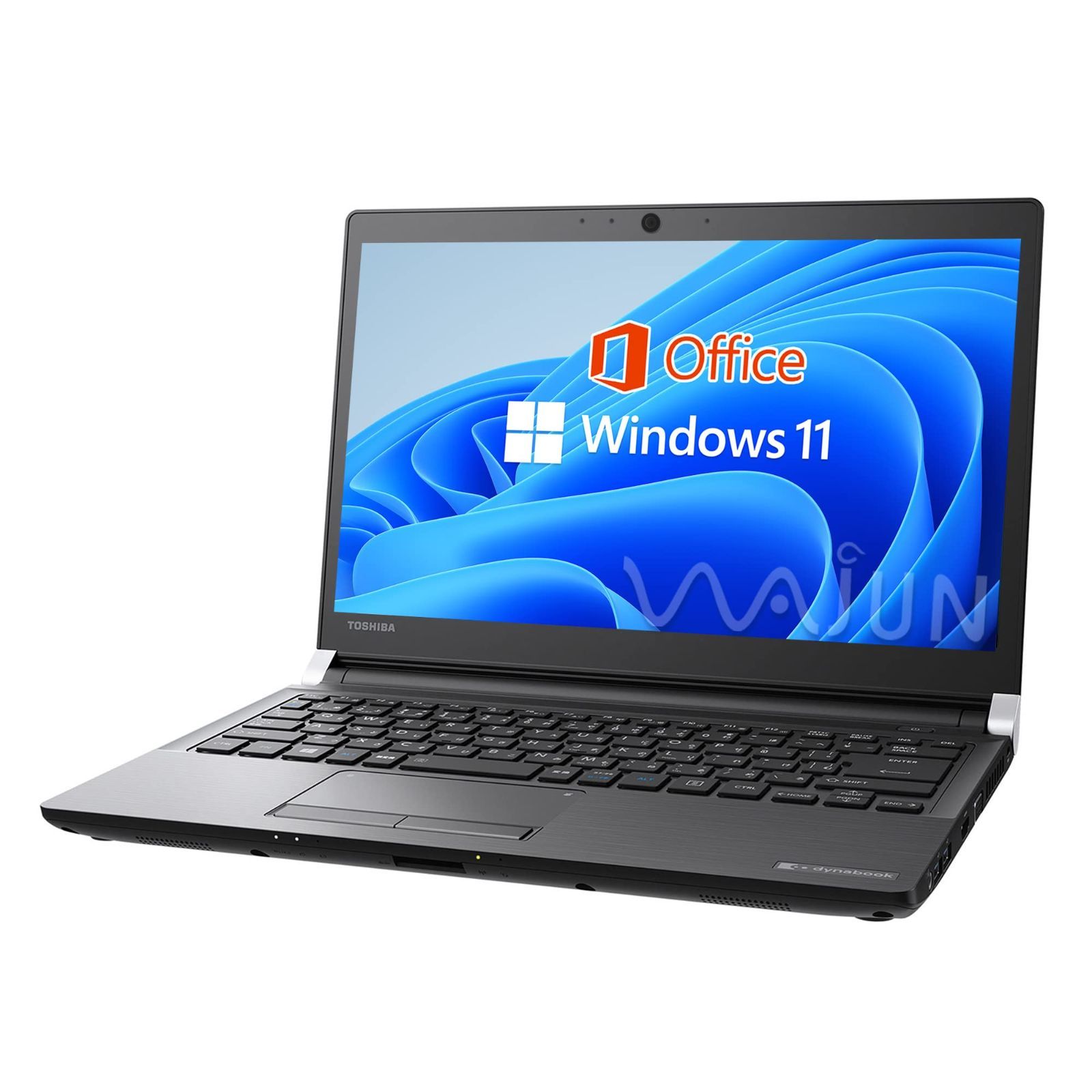 【在庫処分】Office R73/MS Hu0026B Pro搭載】極軽極薄ノートPC 2019/13.3型/第六世代Core i5-6300U/wajunのWIFI/Bluetooth/HDMI/8GB/256GB 11 SSD 東芝【Win (整備済み品)