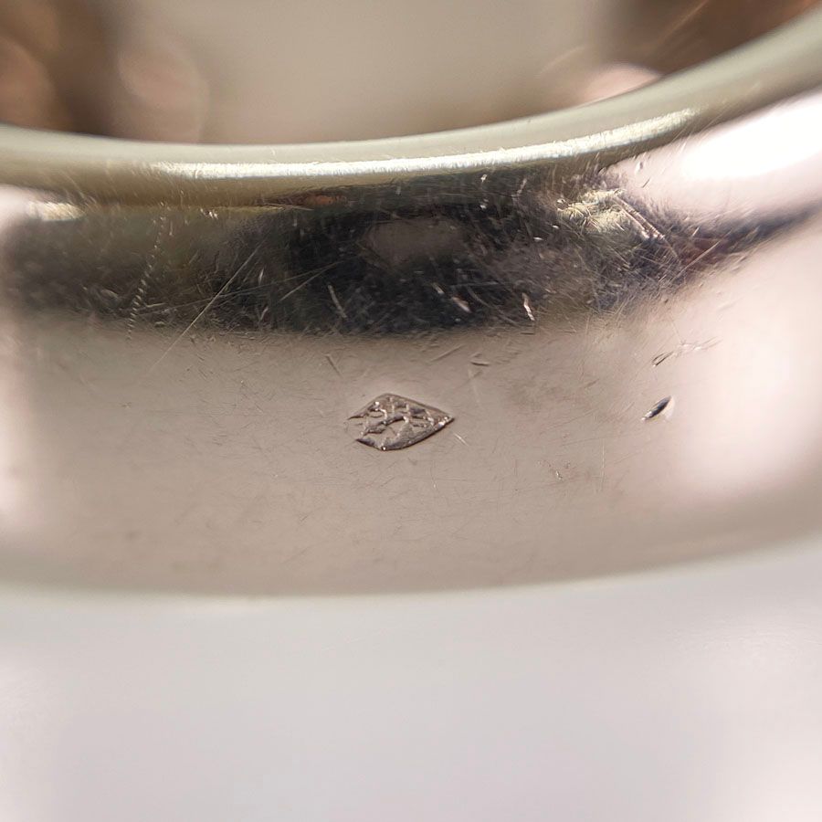 カルティエ Cartier ヌーベルバーグ K18WG 19.5号(59-60) リング sss  