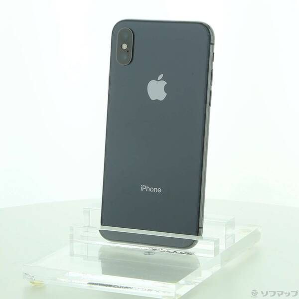 品〕 iPhoneX 256GB スペースグレイ MQC12J／A SoftBank【258