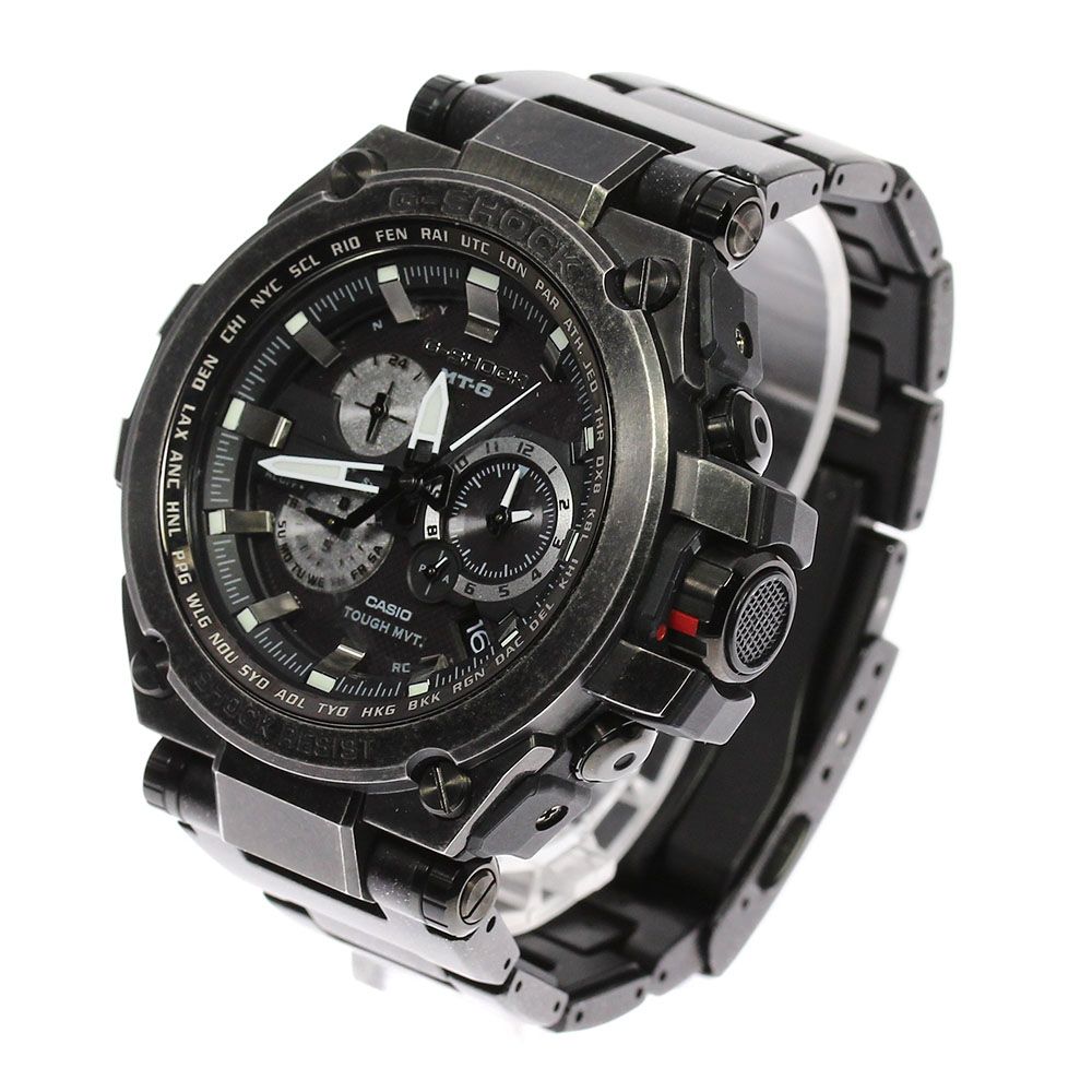 カシオ CASIO MTG-S1000V-1AJF G-SHOCK MT-G ソーラー電波 メンズ良品