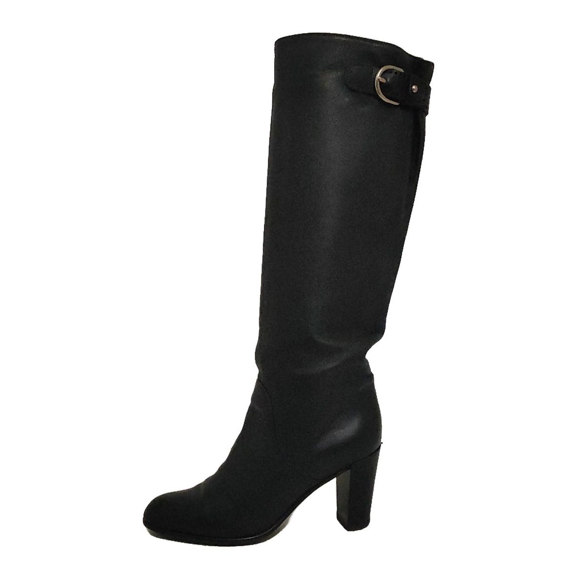 セルジオロッシ✨サイドジップビジュー付ブーツ ブラック レザー サイズ35 img_5a587b9139a2d50541d6abf303 セルジオロッシ　35 ブーツ