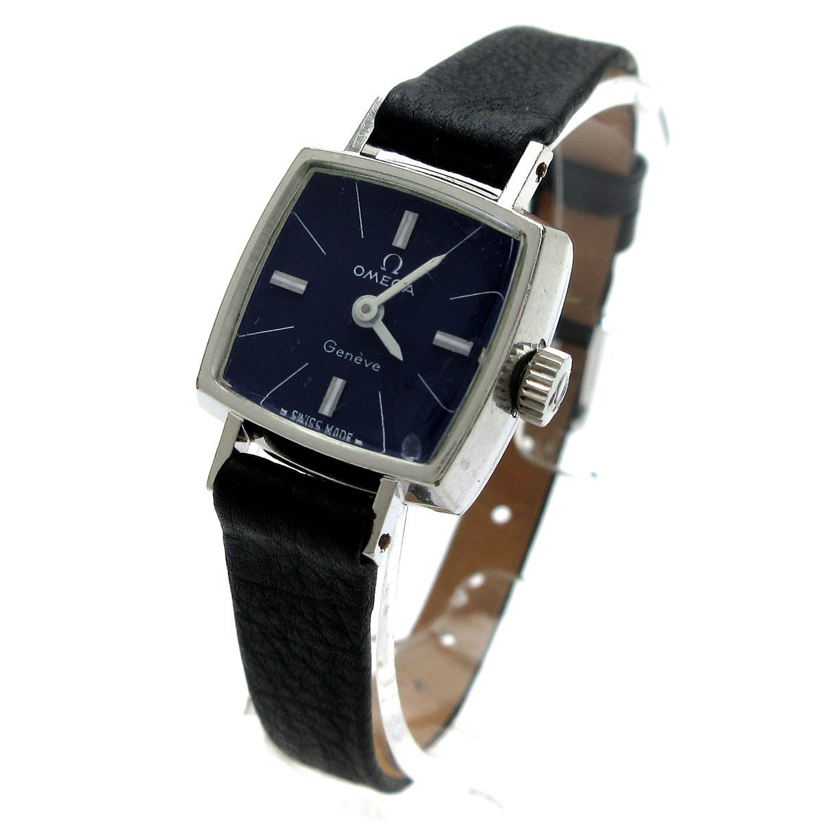 WEB限定カラー オメガ ジュネーブ レディース 手巻き 稼働品 腕時計 