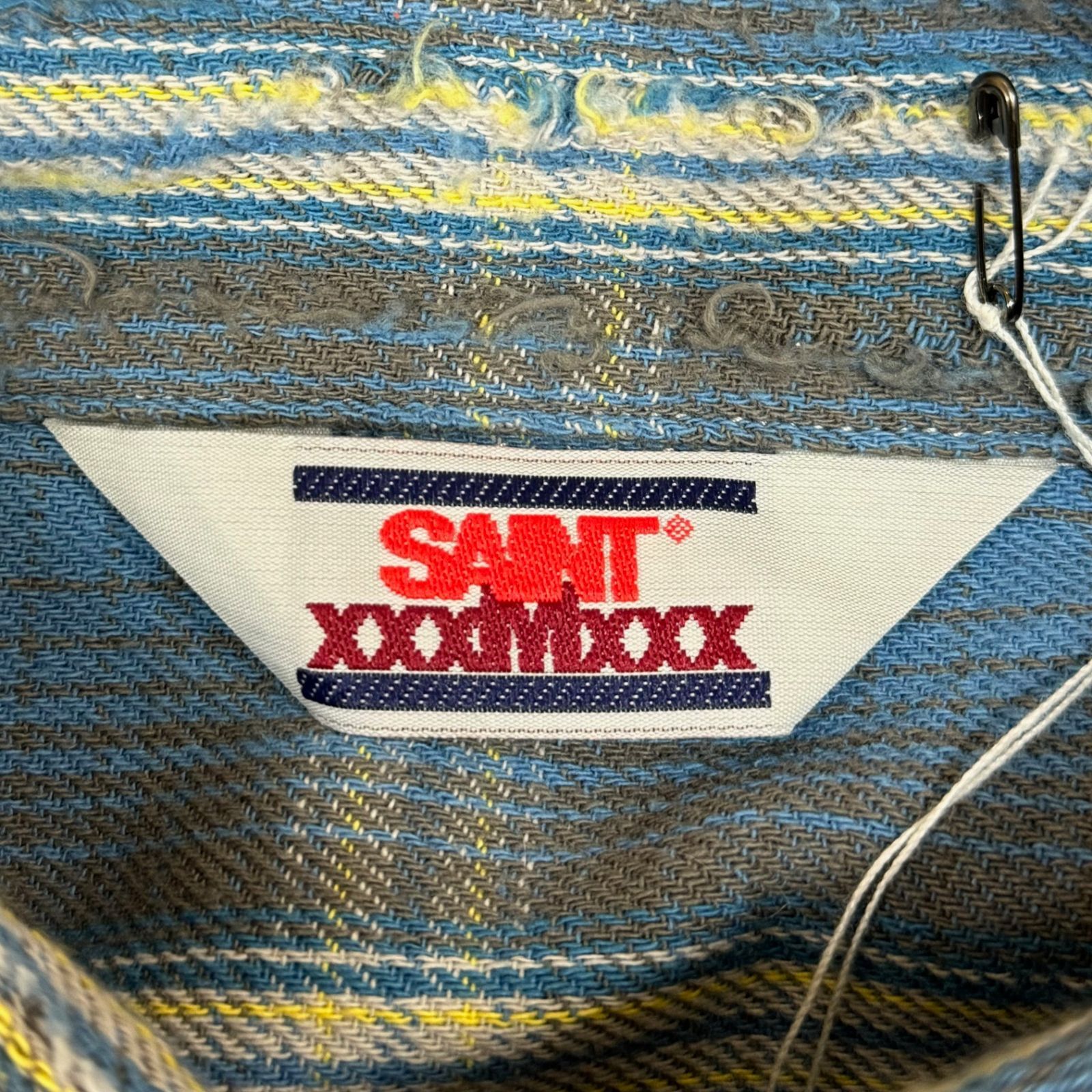 定価53900円 美品 SAINT MICHAEL 23AW FRANNEL SHIRT CHECK フランネル