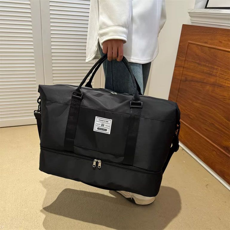 新品 シューズイン収納付きキャリーオン2WAYゴルフボストンバッグ