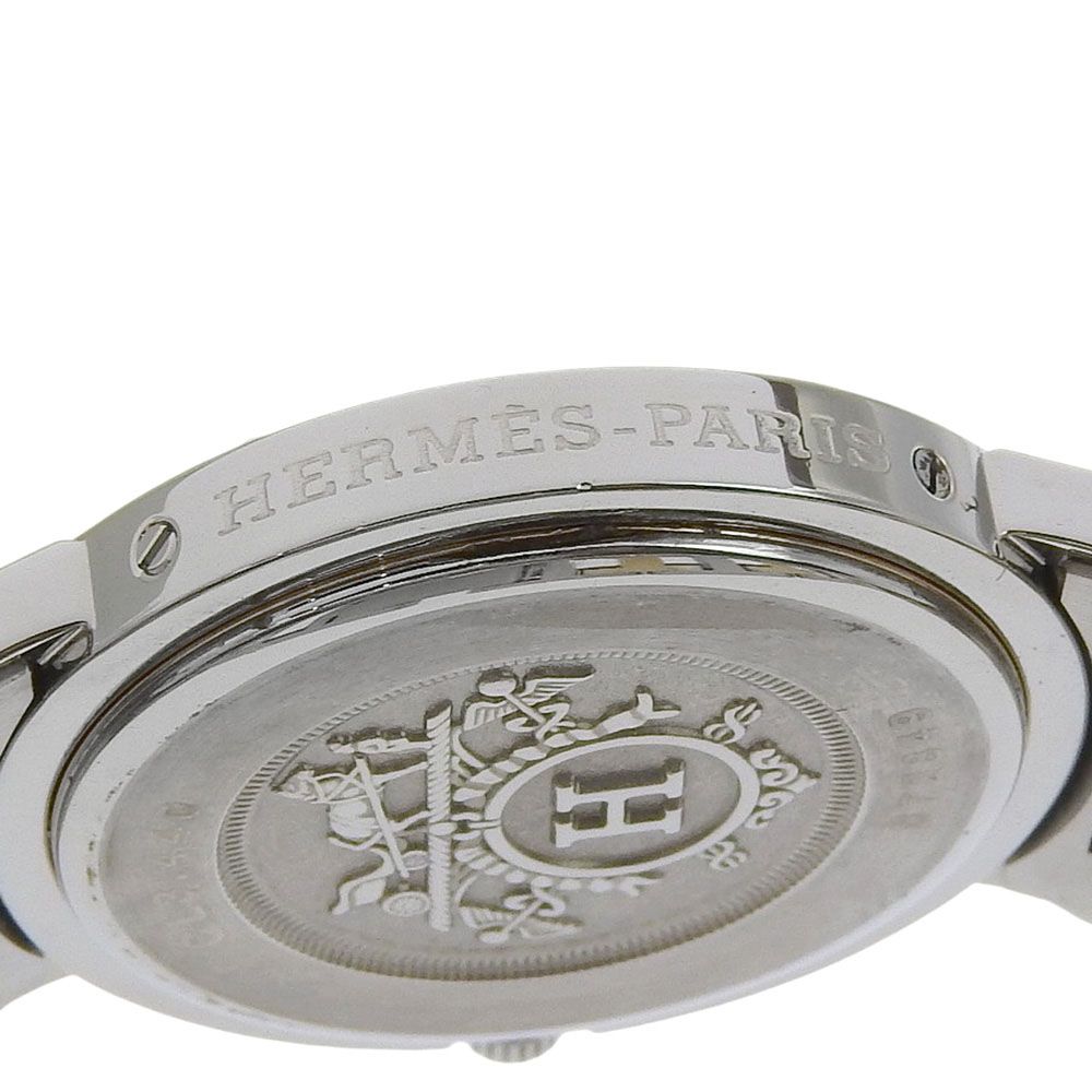 HERMES】エルメス クリッパー コンビ CL3.440 金メッキ×ステンレス  