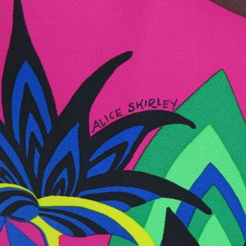 極美品 エルメス シルクスカーフ カレ90 三美神 アリスシャーリー