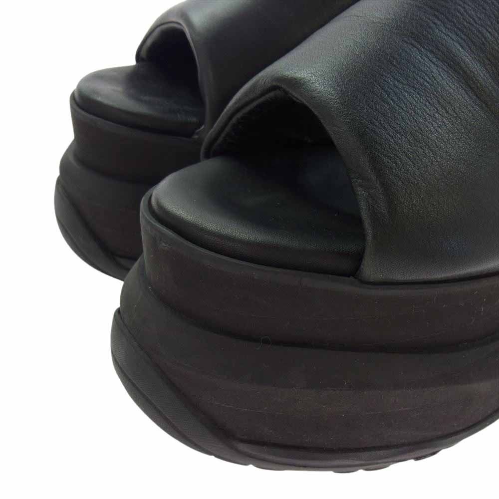 Sacai サカイ サンダル 24SS 24-07175 Padded Wedge Mules  