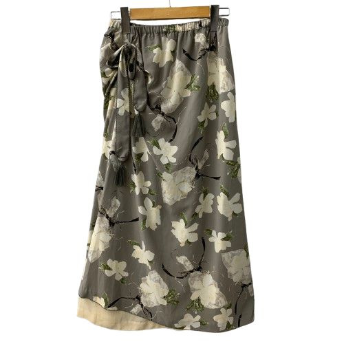 カネコイサオ kaneko isao ワンダフルワールド 花束 バラ柄 ロング