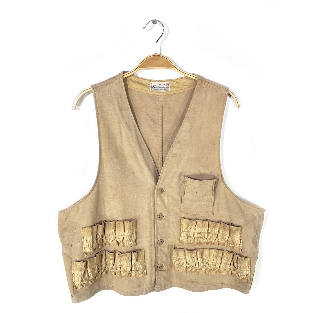 50s シアーズ　ハンティングベスト　ヴィンテージ 50s シアーズ ヴィンテージハンティングベスト ダックベスト ストア系