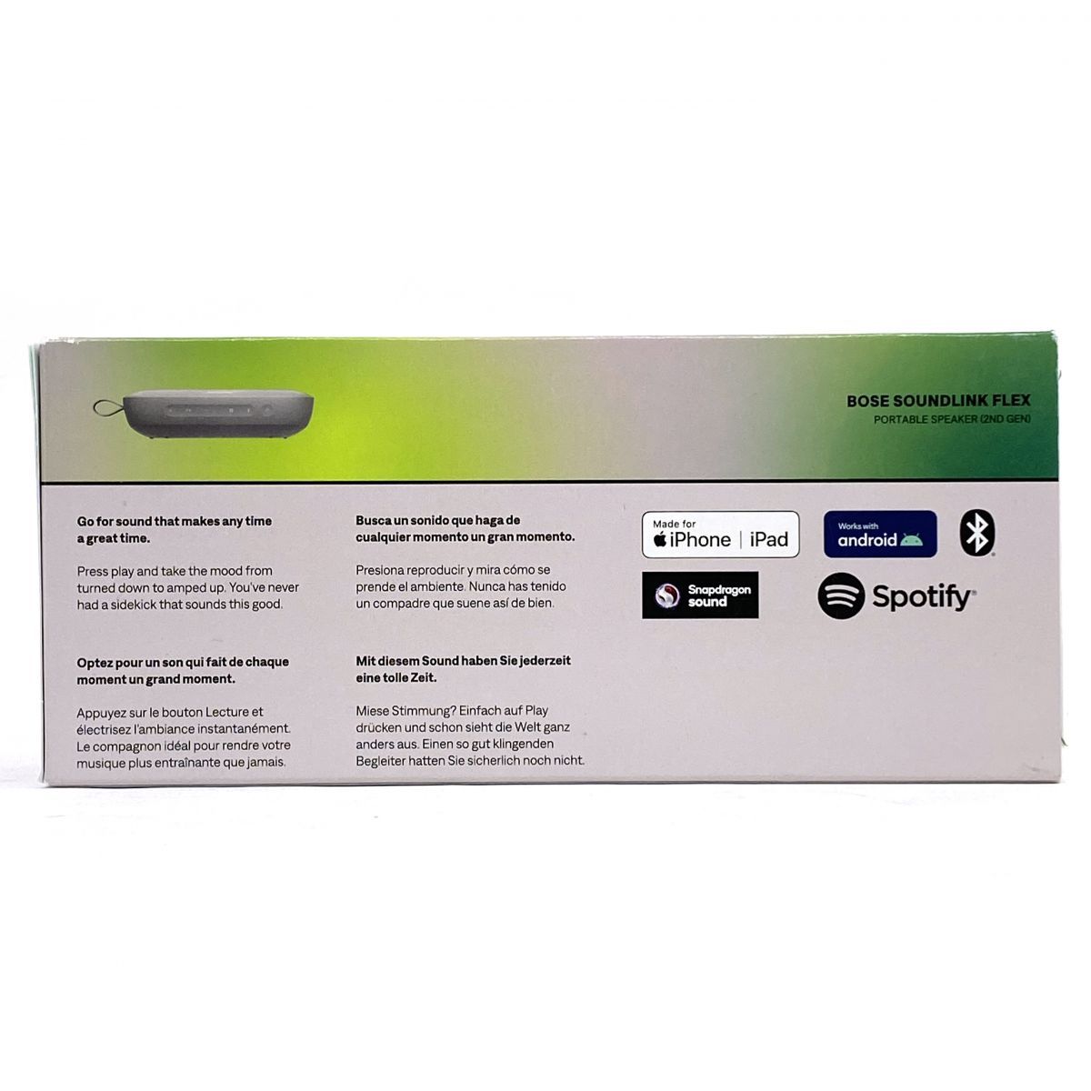 Bose ボーズ SoundLink Flex 2nd Gen ポータブルスピーカー サンドストーン