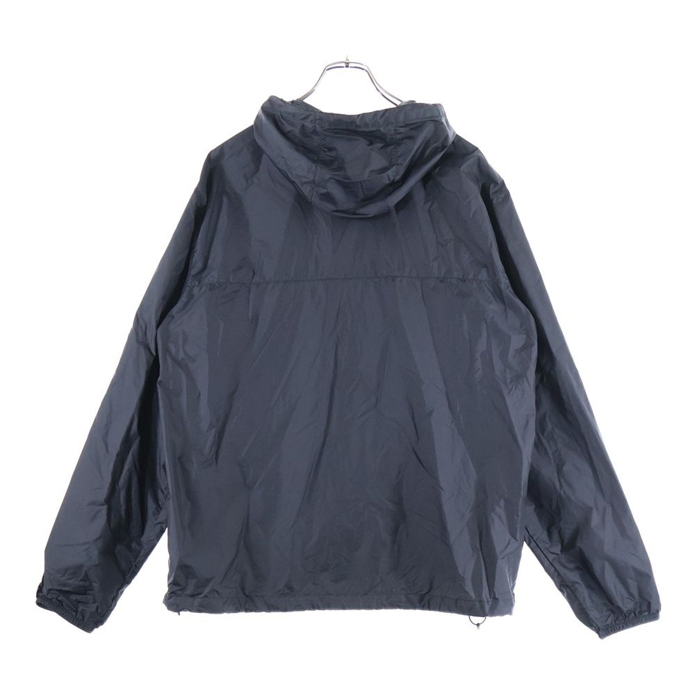 THISISNEVERTHAT ディスイズネバーザット T-Light Jacket ジップアップ フーデットシェルジャケット ブラック TN230WOWLS02