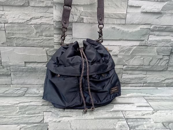 PORTER/ポーター/1935-2035/2WAY TOOL BAG S/PX TANKER/ショルダーバッグ/巾着バッグ/ネイビー/タンカーツールバッグ